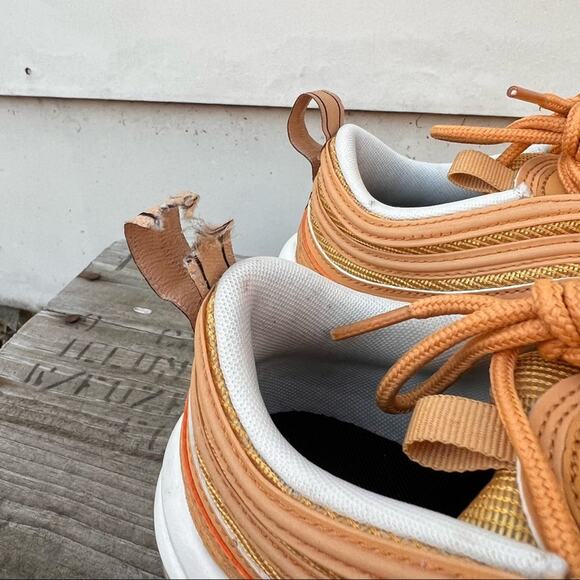 Nike Air Max 97 orange sneakers CT7954-991 Size 5 - Picture 6 of 8